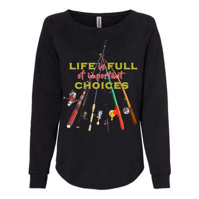 Life Full Of Choices Womens California Wash Sweatshirt