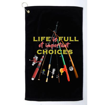 Life Full Of Choices Golf Towel