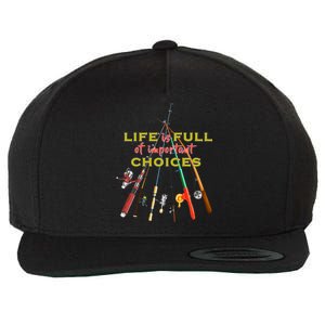 Life Full Of Choices Wool Snapback Cap