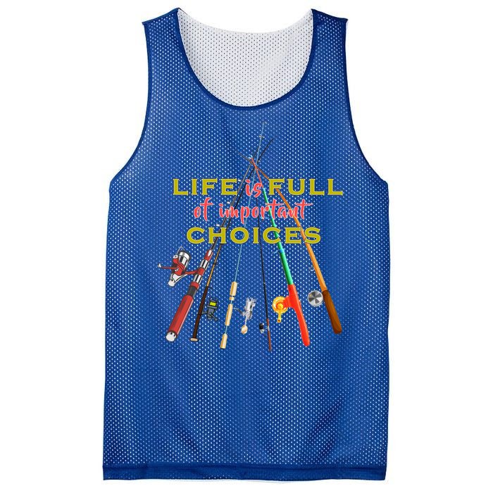 Life Full Of Choices Mesh Reversible Basketball Jersey Tank