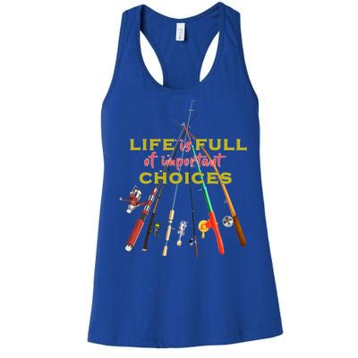 Life Full Of Choices Women's Racerback Tank