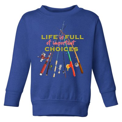 Life Full Of Choices Toddler Sweatshirt