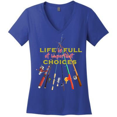 Life Full Of Choices Women's V-Neck T-Shirt