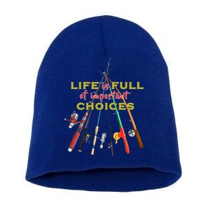 Life Full Of Choices Short Acrylic Beanie