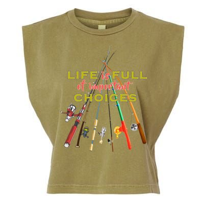 Life Full Of Choices Garment-Dyed Women's Muscle Tee