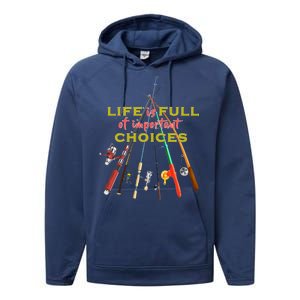 Life Full Of Choices Performance Fleece Hoodie