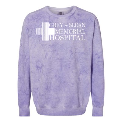 Life Grey Sloan Memorial Hospital Colorblast Crewneck Sweatshirt