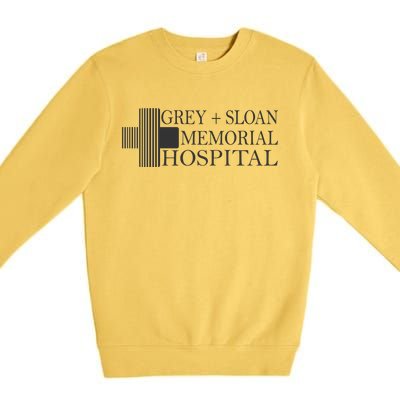 Life Grey Sloan Memorial Hospital Premium Crewneck Sweatshirt