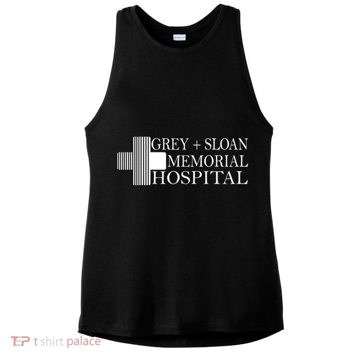 Life Grey Sloan Memorial Hospital Ladies PosiCharge Tri-Blend Wicking Tank