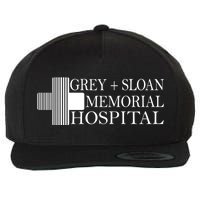 Life Grey Sloan Memorial Hospital Wool Snapback Cap