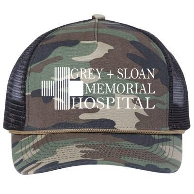 Life Grey Sloan Memorial Hospital Retro Rope Trucker Hat Cap