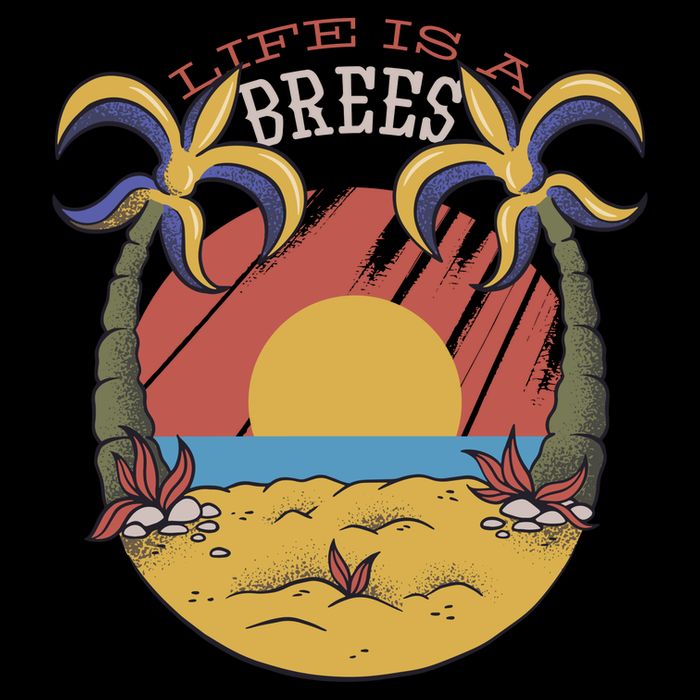Life Is A Brees 7-Panel Snapback Hat