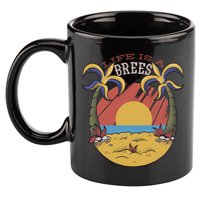 Life Is A Brees 11oz C Handle Ceramic Mug