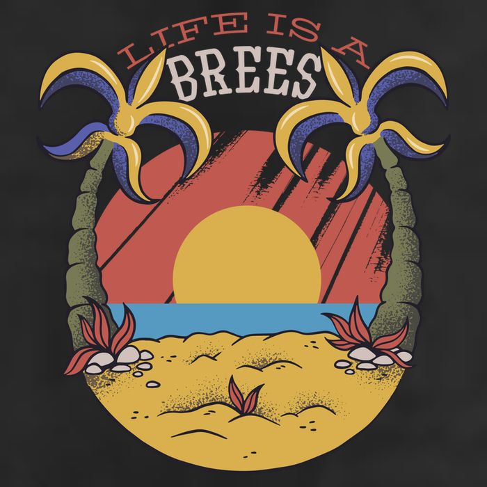 Life Is A Brees 25L Jumbo Tote