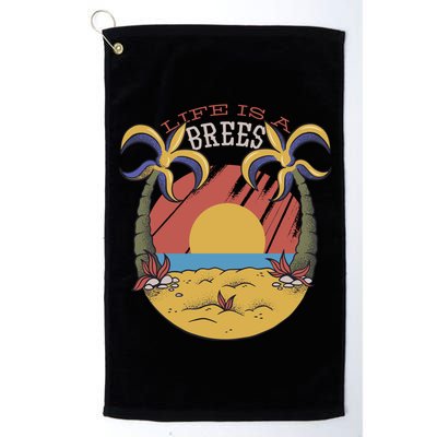 Life Is A Brees Golf Towel
