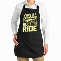 Life Is A Journey Enjoy The Ride Classic Car Apron
