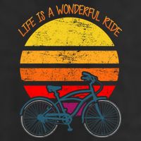 Life Is A Wonderful Ride Adult Drive Performance Visor