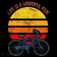 Life Is A Wonderful Ride Flatbill Hat