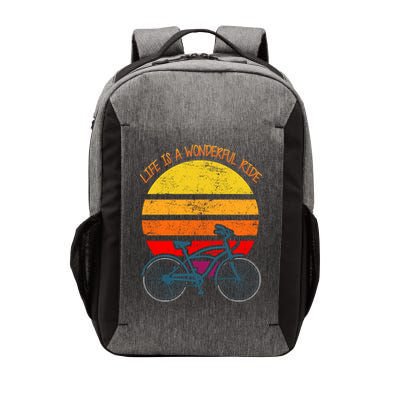 Life Is A Wonderful Ride Vector Backpack