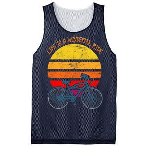 Life Is A Wonderful Ride Mesh Reversible Basketball Jersey Tank