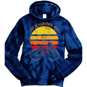 Life Is A Wonderful Ride Tie Dye Hoodie