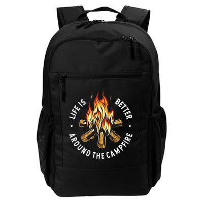 Life Is Better Around The Campfire Backpack