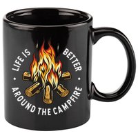 Life Is Better Around The Campfire 11oz C Handle Ceramic Mug