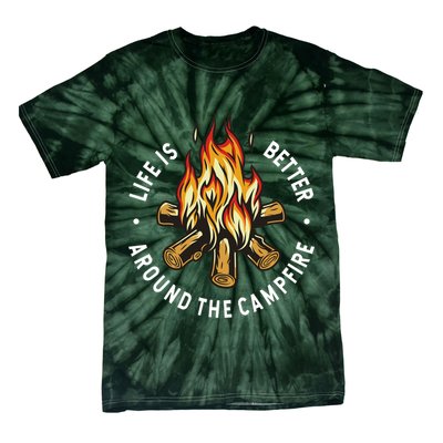 Life Is Better Around The Campfire Tie-Dye T-Shirt