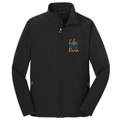 Life is Better at the Barn Core Soft Shell Jacket