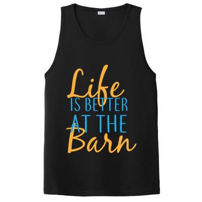 Life is Better at the Barn PosiCharge Competitor Tank