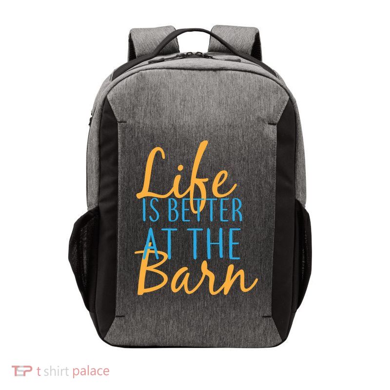 Life is Better at the Barn Vector Backpack