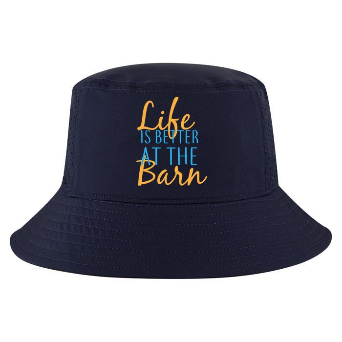 Life is Better at the Barn Cool Comfort Performance Bucket Hat