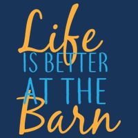 Life is Better at the Barn 7-Panel Snapback Hat