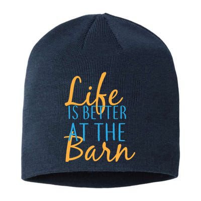 Life is Better at the Barn Sustainable Beanie