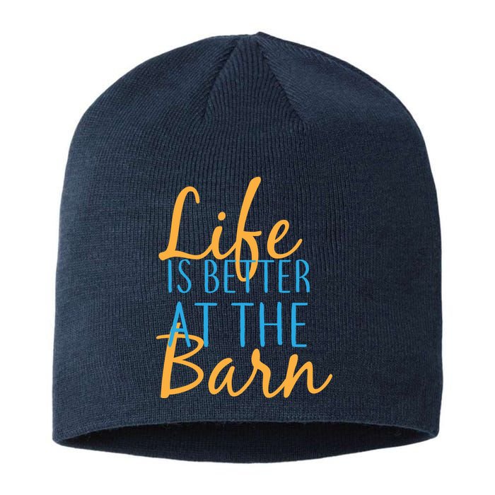 Life is Better at the Barn Sustainable Beanie