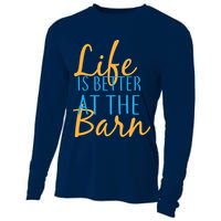 Life is Better at the Barn Cooling Performance Long Sleeve Crew