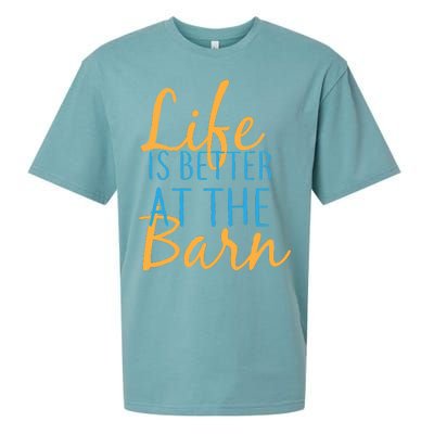 Life is Better at the Barn Sueded Cloud Jersey T-Shirt