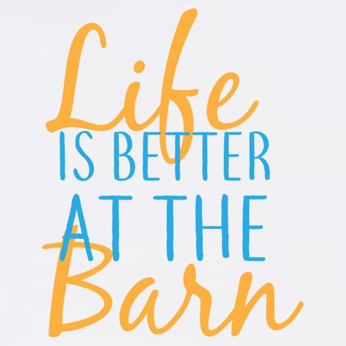 Life is Better at the Barn Garment-Dyed Sweatshirt