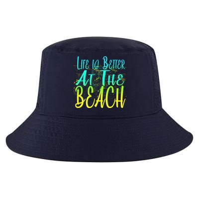 Life Is Better At The Beach Cool Comfort Performance Bucket Hat