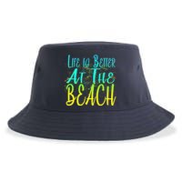 Life Is Better At The Beach Sustainable Bucket Hat