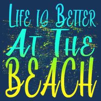Life Is Better At The Beach Cooling Performance Long Sleeve Crew