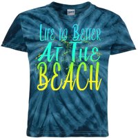 Life Is Better At The Beach Kids Tie-Dye T-Shirt