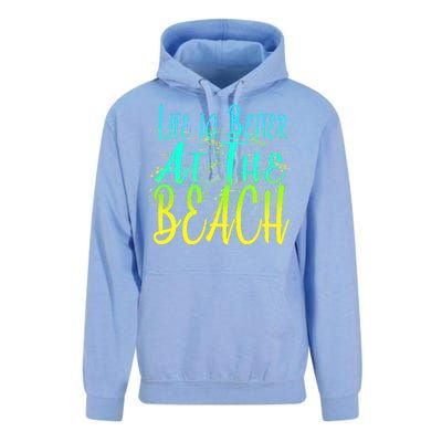 Life Is Better At The Beach Unisex Surf Hoodie