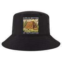 Life Is Better At The Campfire Cool Comfort Performance Bucket Hat