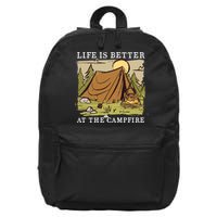 Life Is Better At The Campfire 16 in Basic Backpack