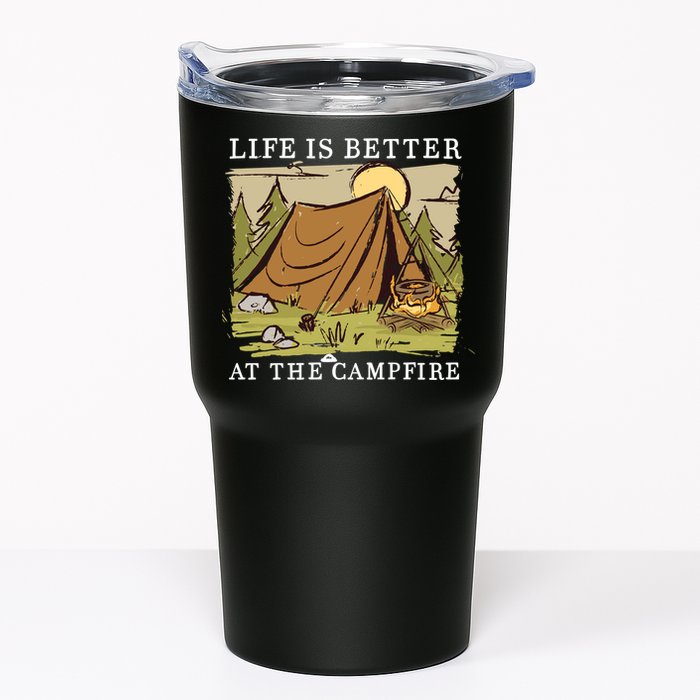 Life Is Better At The Campfire Tumbler