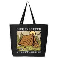 Life Is Better At The Campfire 25L Jumbo Tote