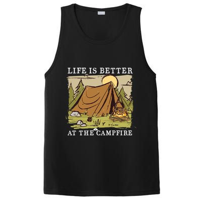 Life Is Better At The Campfire PosiCharge Competitor Tank
