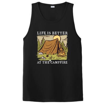 Life Is Better At The Campfire PosiCharge Competitor Tank