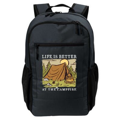 Life Is Better At The Campfire Daily Commute Backpack